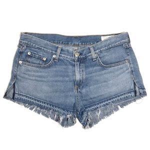 🪕 RAG & BONE - Raw Edge Shorts - Made in USA!